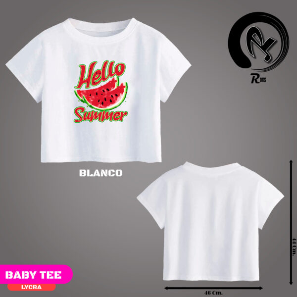 Z BABY TEE ( HELLO SUMMER ) - Image 2