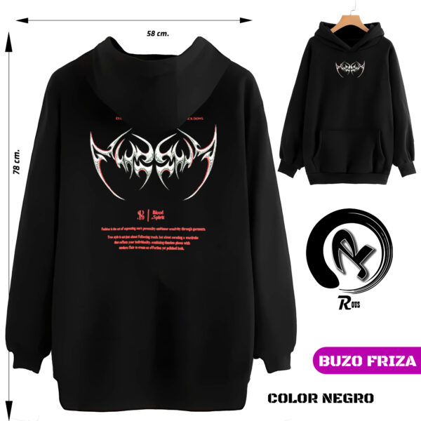BUZO FRIZA (NEVER BACK)