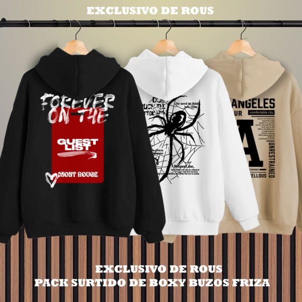 PACK SURTIDO DE BOXY BUZOS