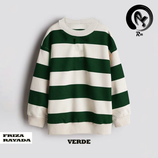 BUZO FRIZA RAYADA (LISOS)