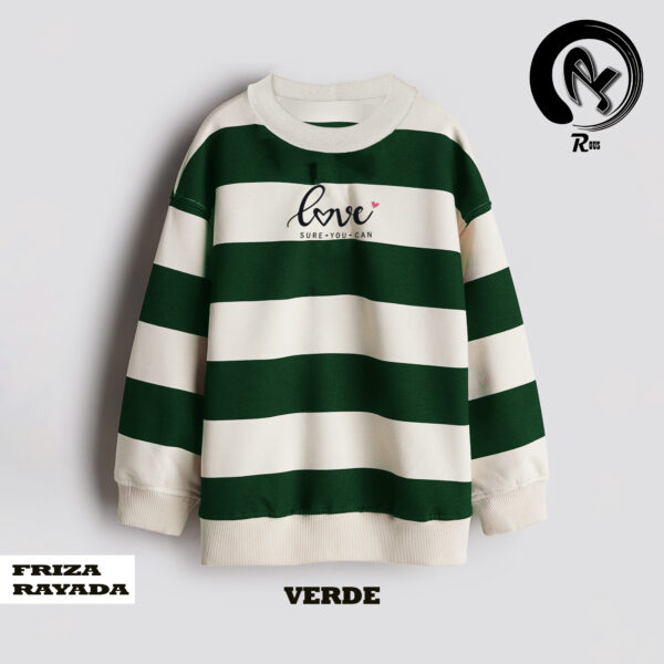 BUZO FRIZA RAYADA (LOVE)
