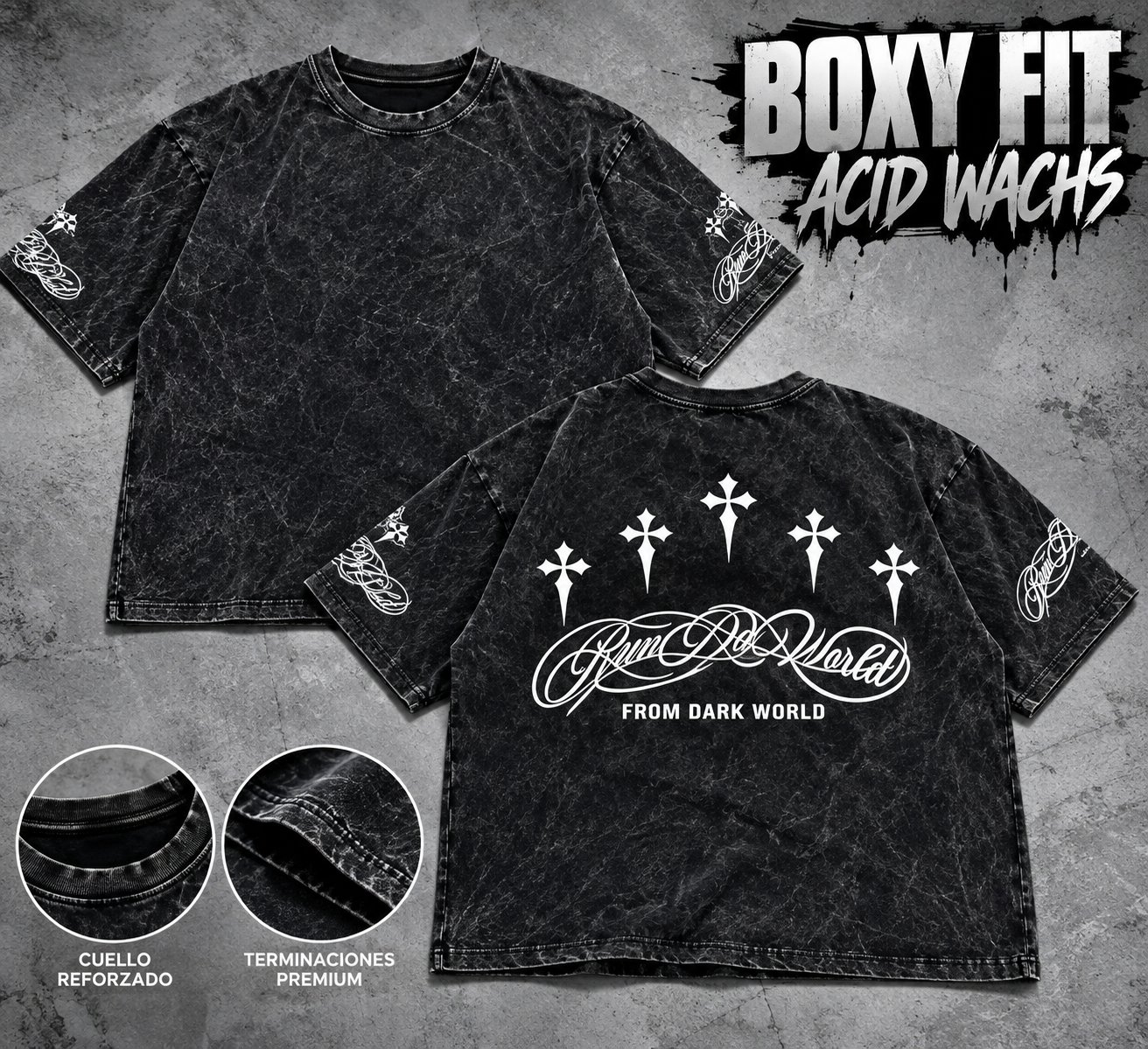 REMERAS BOXY FIT BATIK