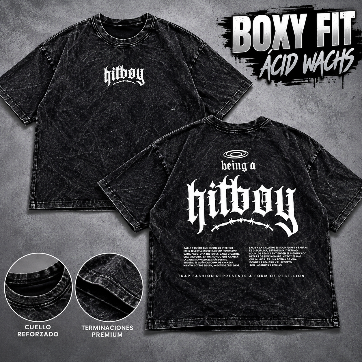 REMERAS BOXY FIT BATIK