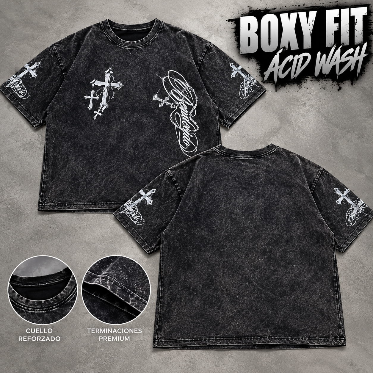 REMERAS BOXY FIT BATIK